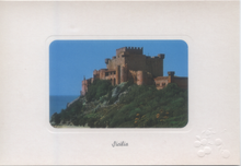 Carica l&#39;immagine nel visualizzatore di Gallery, Cartolina Sicilia Castello di Falconara (SP113) Garami Milano