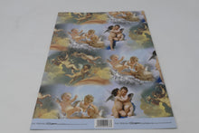 Carica l&#39;immagine nel visualizzatore di Gallery, 5 Fogli Carta Regalo Angeli Kina Italia/EuroGrafica