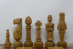 Meraviglioso Set di Scacchi in Quercia (intagliato a mano) Art.105 OAK