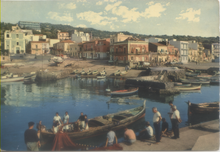 Carica l&#39;immagine nel visualizzatore di Gallery, Cartolina Acitrezza Panorama anni &#39;60 - P. Marzari s.r.l. Schio