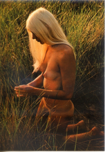 Carica l&#39;immagine nel visualizzatore di Gallery, Cartolina Nudo di Donna in ginocchio sull&#39;erba - Kina Italia Milano F/598 (6)